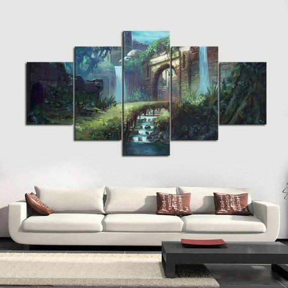Story Brook – Nature Canvas Wall Art