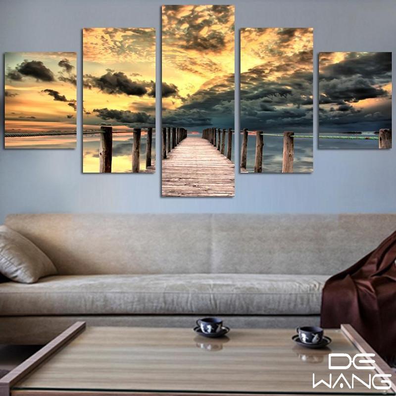Stunning Sky At Sunset – Space Canvas Wall Art