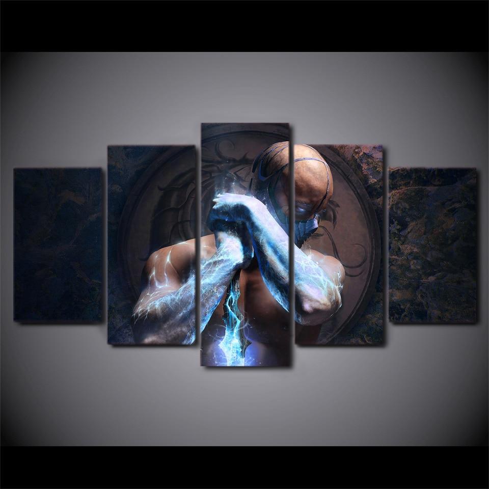 Sub Zero Mortal Kombat 02 – Movie Canvas Wall Art