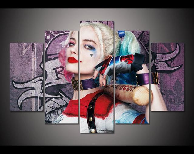 Suicide Squad Harley Quinn – Movie Canvas Wall Art