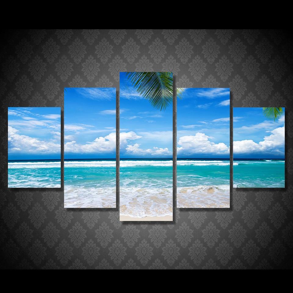 Summer Beach Sea Shore – Nature Canvas Wall Art