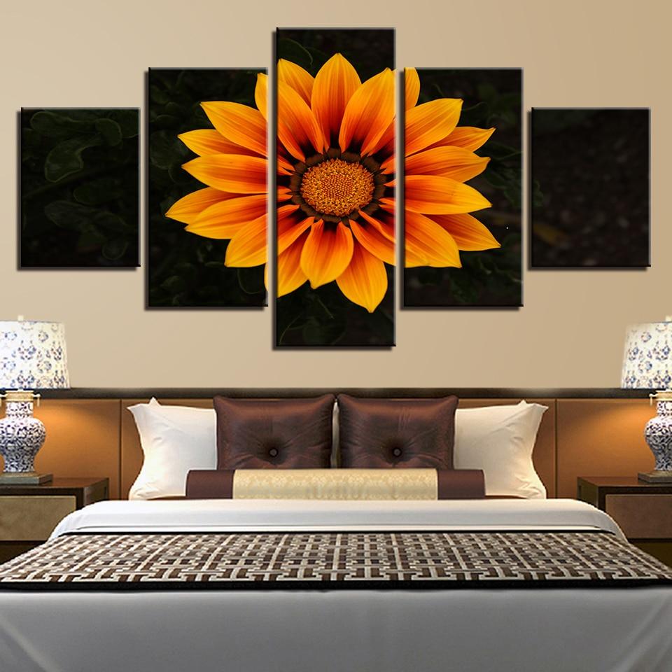 Sunflower Still Life – Nature Canvas Wall Art