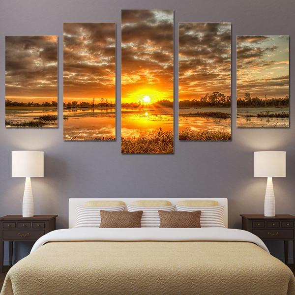 Sunrise Morning Sun 01 – Nature Canvas Wall Art
