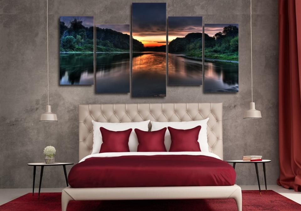 Sunrise Scenery – Nature Canvas Wall Art