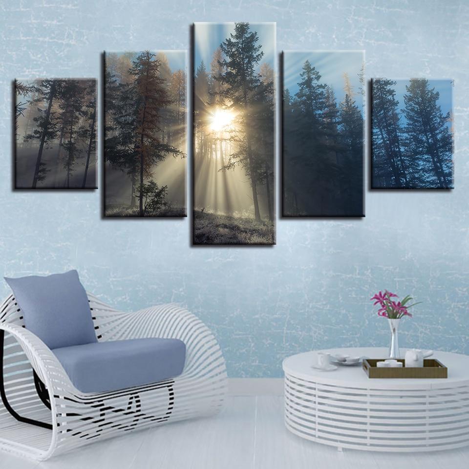 Sunrise Sunshine 02 – Nature Canvas Wall Art