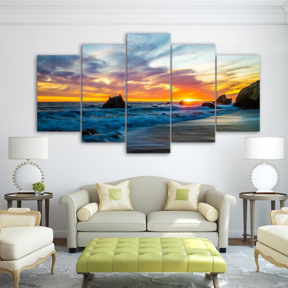 Sunrises Sky – Space Canvas Wall Art
