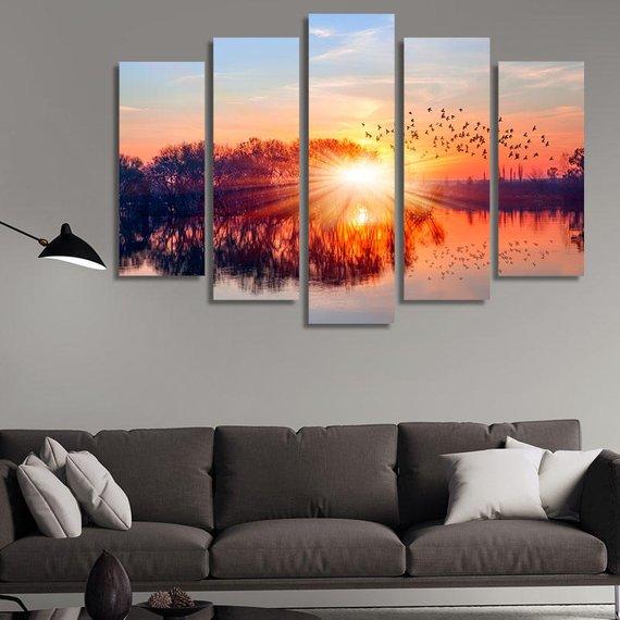 Sunset 02 – Nature Canvas Wall Art