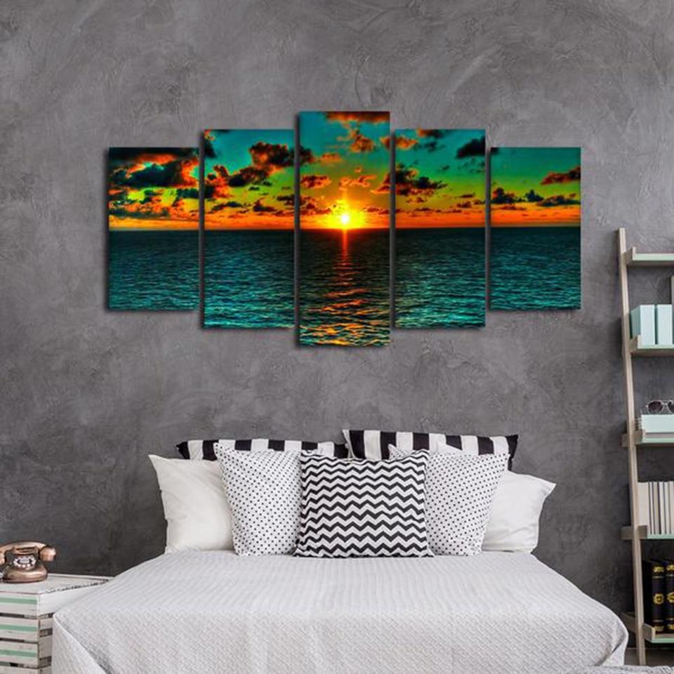Sunset Sunshine – Nature Canvas Wall Art