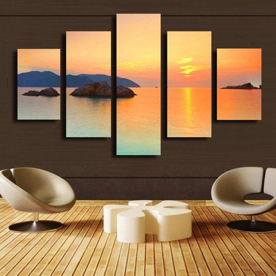 Sunset View – Nature Canvas Wall Art