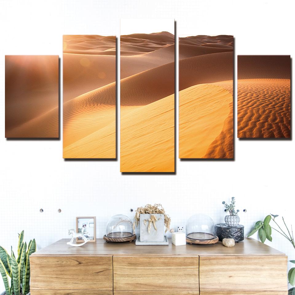Sunshine Desert – Nature Canvas Wall Art