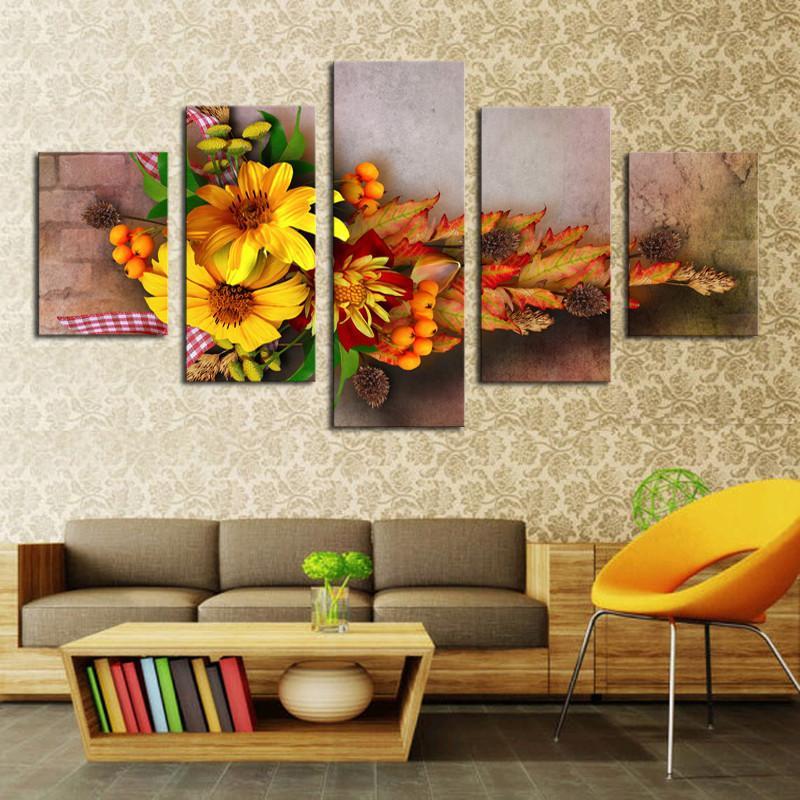 Sunshine Flower – Nature Canvas Wall Art