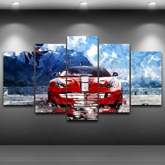 Super Car 02 – Automative Canvas Wall Art