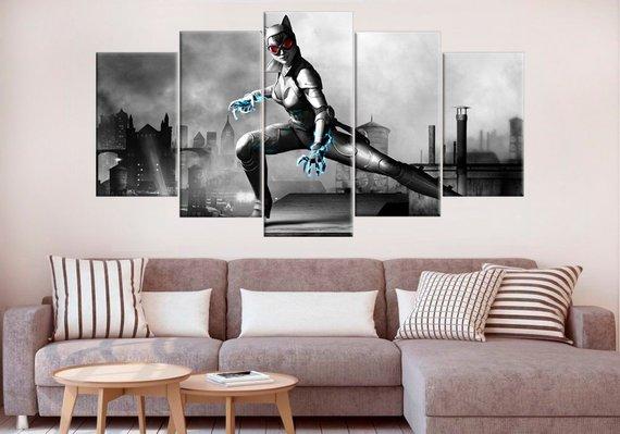 Super Hero Catwoman – Dc Canvas Wall Art