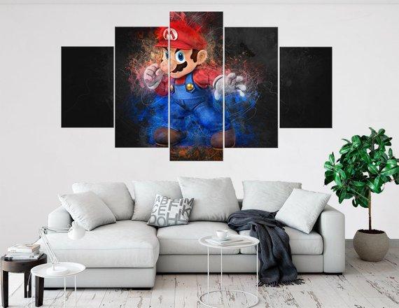 Super Mario 2 – Gaming Canvas Wall Art