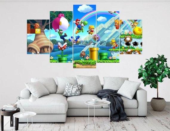 Super Mario 3 – Gaming Canvas Wall Art
