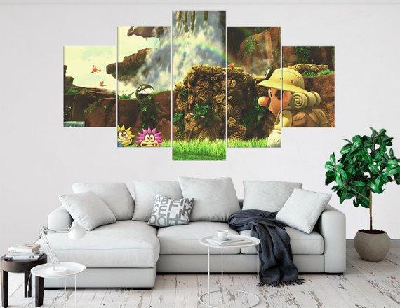 Super Mario 4 – Gaming Canvas Wall Art