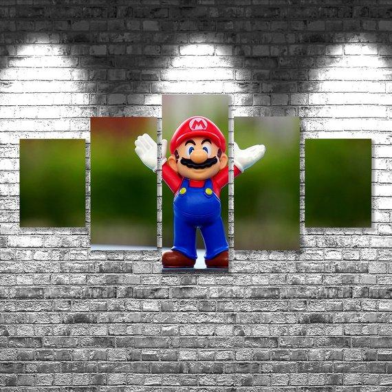 Super Mario – Anime Canvas Wall Art