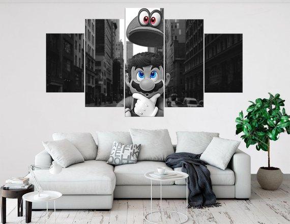 Super Mario – Gaming Canvas Wall Art