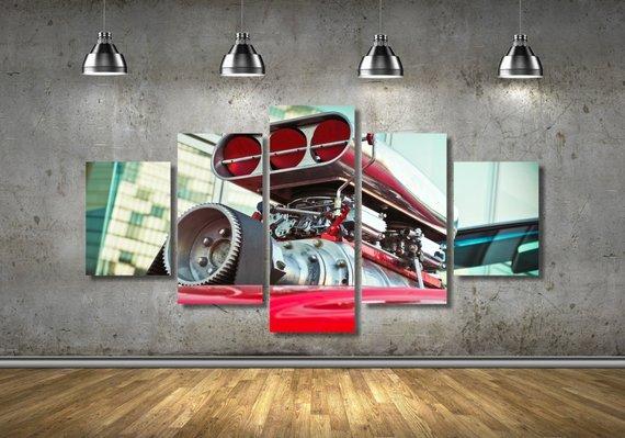 Supercharged Ford – Automative Canvas Wall Art