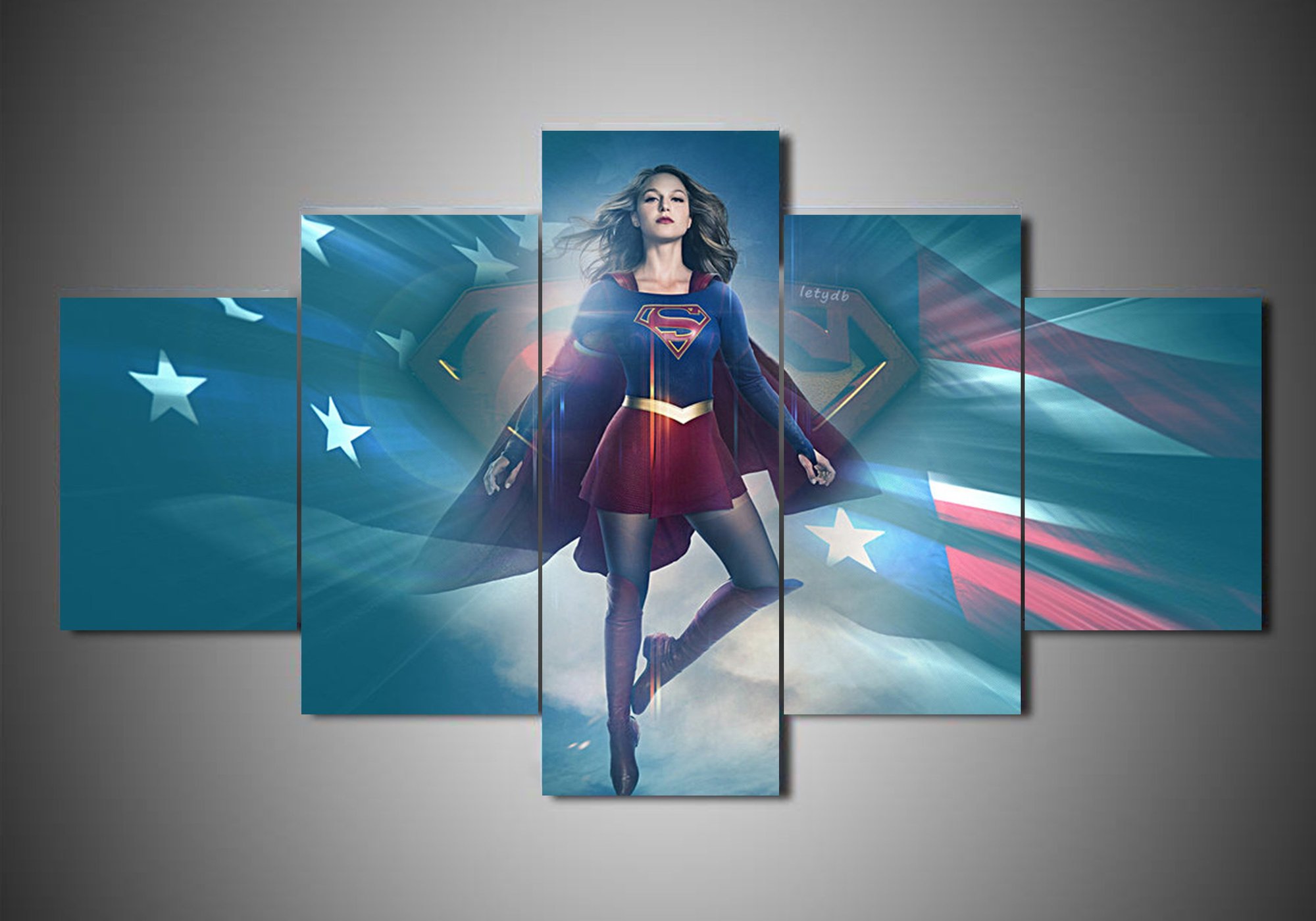 Supergirl 1 – Dc Canvas Wall Art