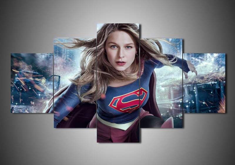 Supergirl 2 – Dc Canvas Wall Art