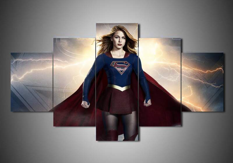 Supergirl – Dc Canvas Wall Art