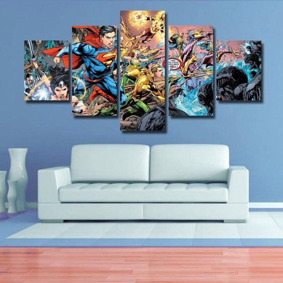 Superhero – Dc Canvas Wall Art