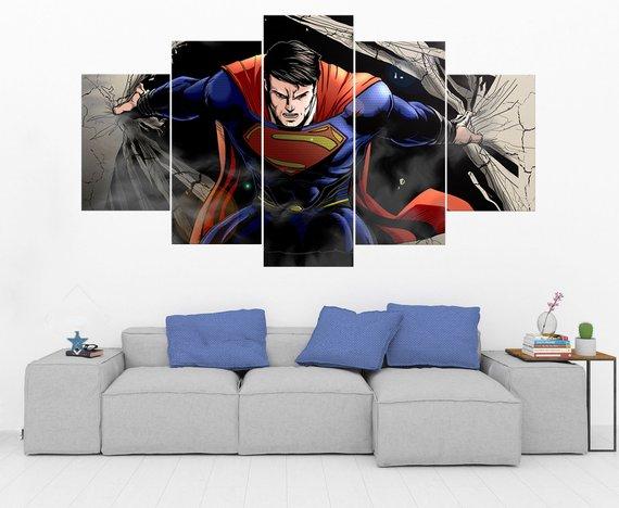 Superman 10 – Dc Canvas Wall Art