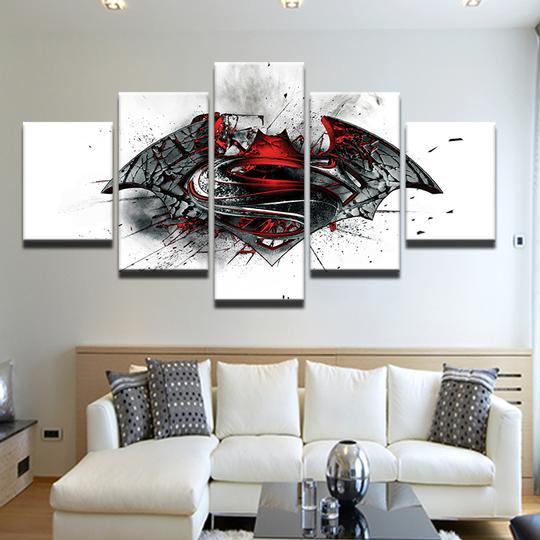 Superman Batman 82- Dc Canvas Wall Art