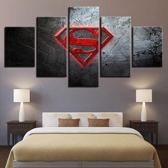 Superman Symbol Hope -Dc -Cv Canvas Wall Art