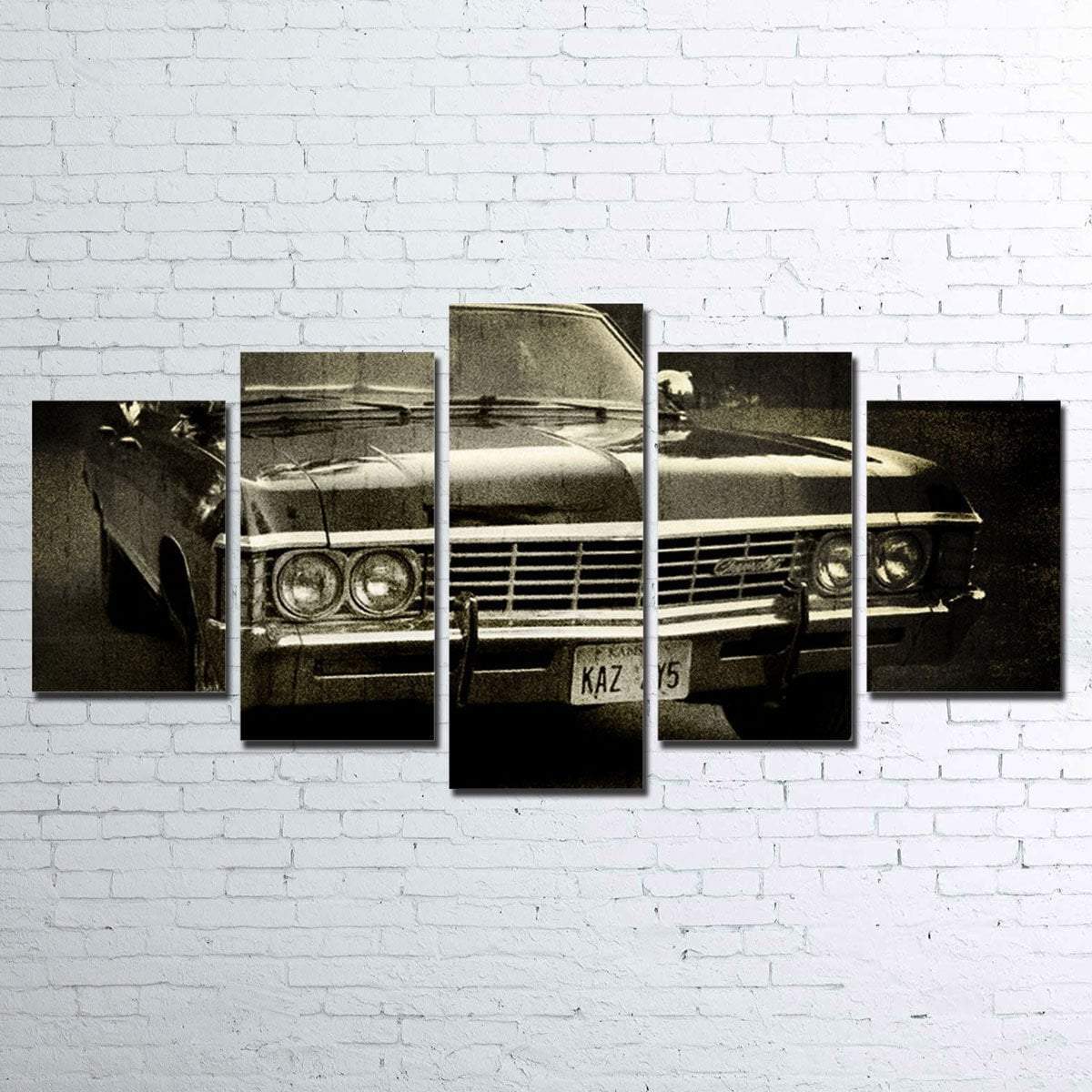 Supernatural Chevy Car &Amp; Motor – Canvas Wall Art