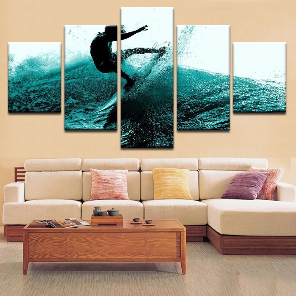 Surfer – Sport Canvas Wall Art