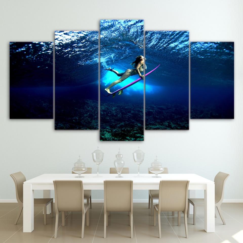 Surfing Sports Seabe – Sport Canvas Wall Art