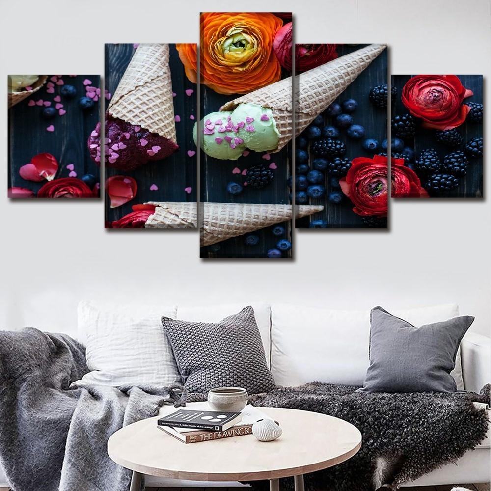 Sweetmeats Food – Kitchen Canvas Wall Art