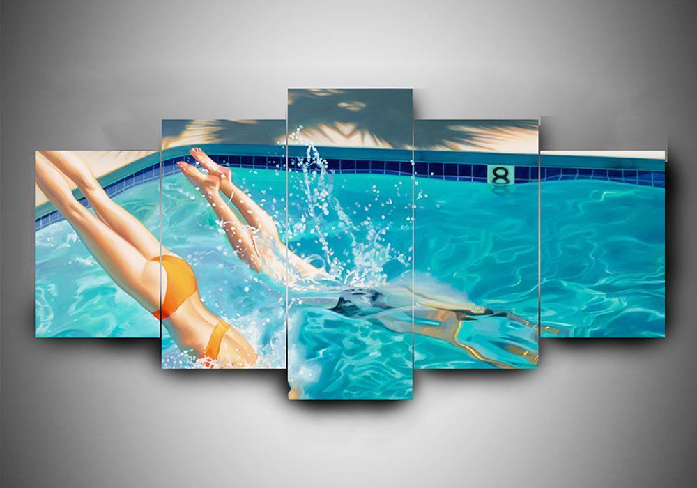 Swimming 2 – Sport Canvas Wall Art