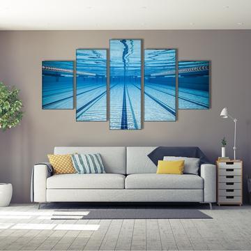 Swimming Pool – Nature Canvas Wall Art
