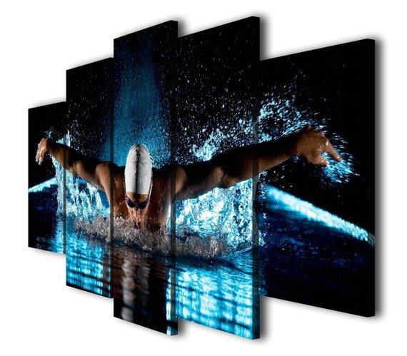 Swimming Pool – Sport Canvas Wall Art