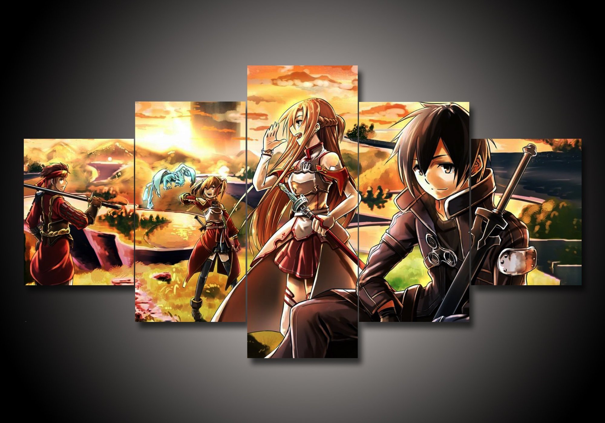 Sword Art Online – Sao 4 – Anime Canvas Wall Art