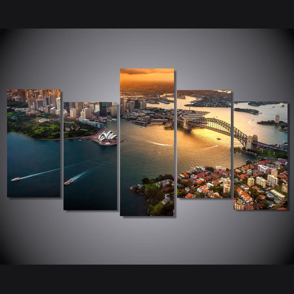 Sydney Australia Cityscape – Nature Canvas Wall Art