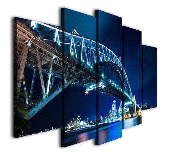 Sydney Harbour Bridge Landscape – Nature Canvas Wall Art