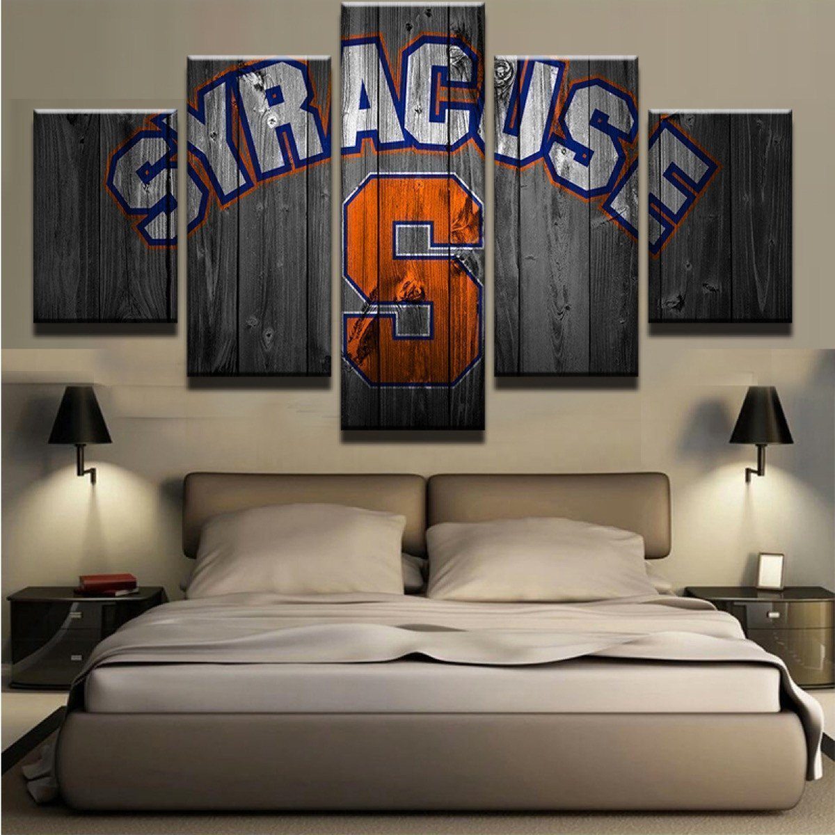 Syracuse Orange Logo Sport – Canvas Wall Art