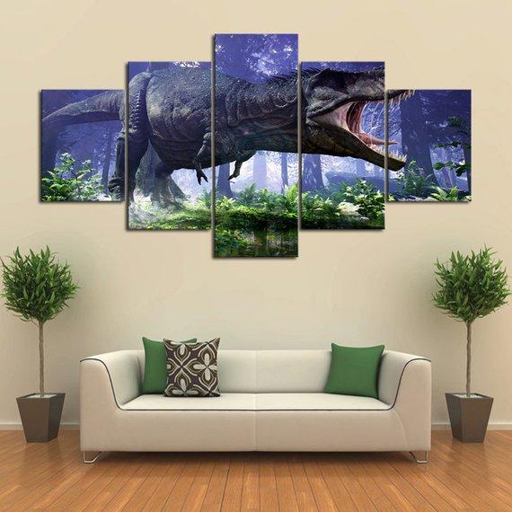 T-Rex – Animal Canvas Wall Art