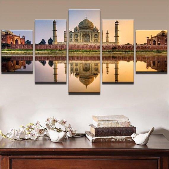 Taj Mahal 5 – Nature Canvas Wall Art