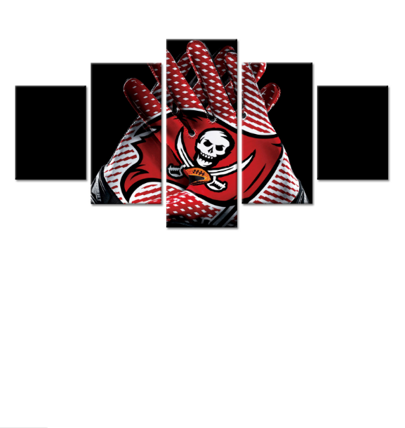 Tampa Bay Buccaneers Glove – Sport Canvas Wall Art