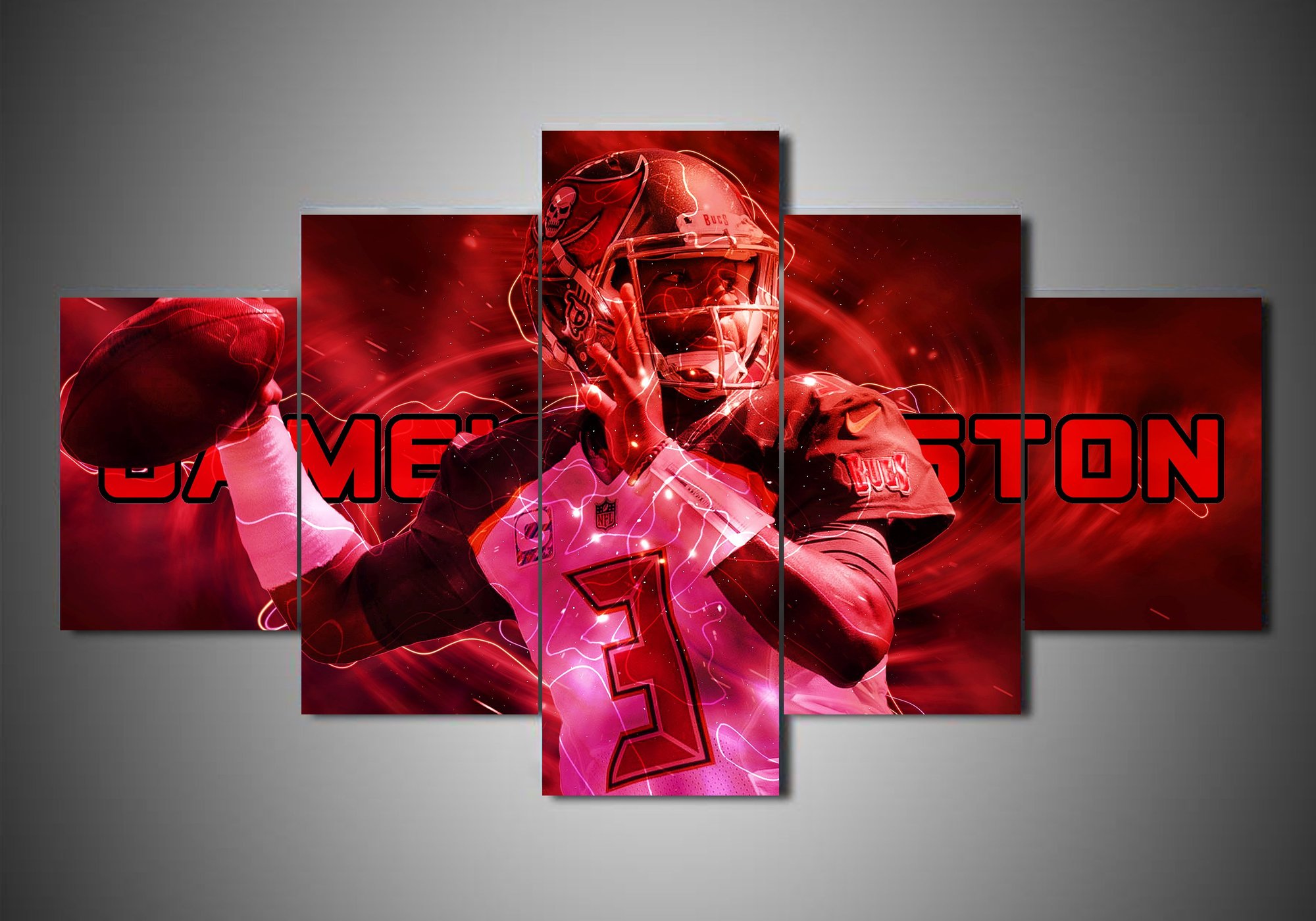 Tampa Bay Buccaneers – Jameis Winston – Sport Canvas Wall Art