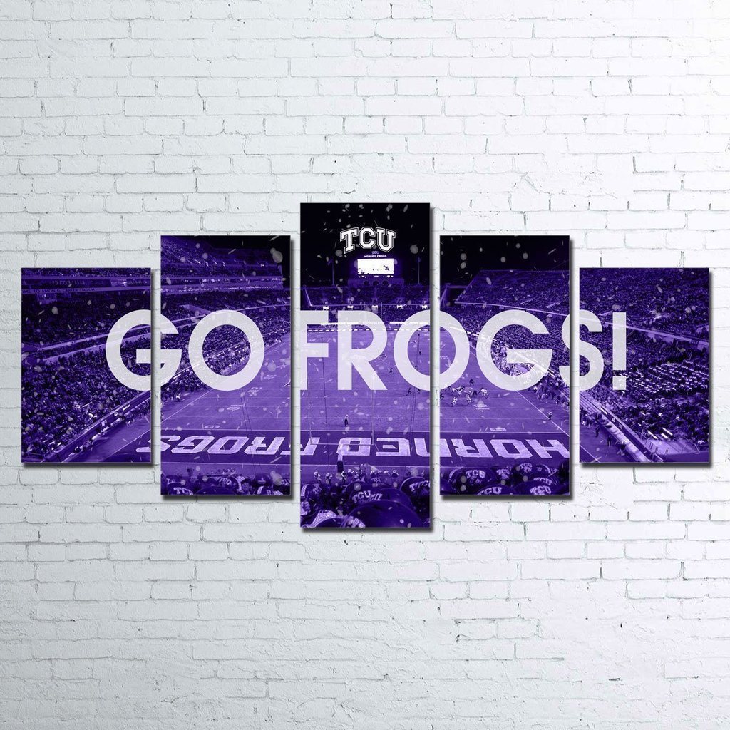 Tcu Logo – Sport Canvas Wall Art
