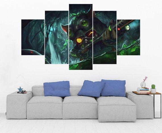 Teemo – League Of Legends – Gaming Canvas Wall Art
