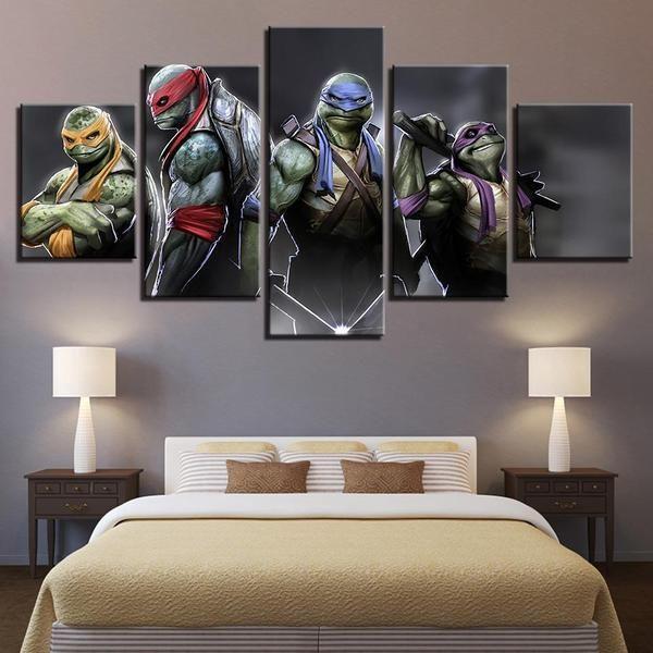 Teenage Mutant Ninja Turtles 4 Cartoon – Canvas Wall Art