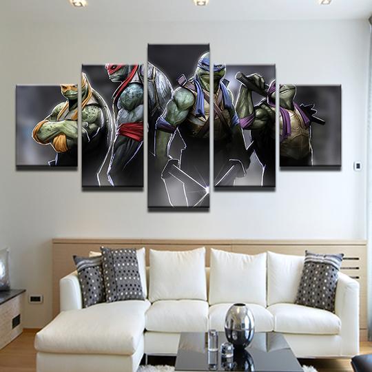Teenage Mutant Ninja Turtles Tmnt – Anime Canvas Wall Art