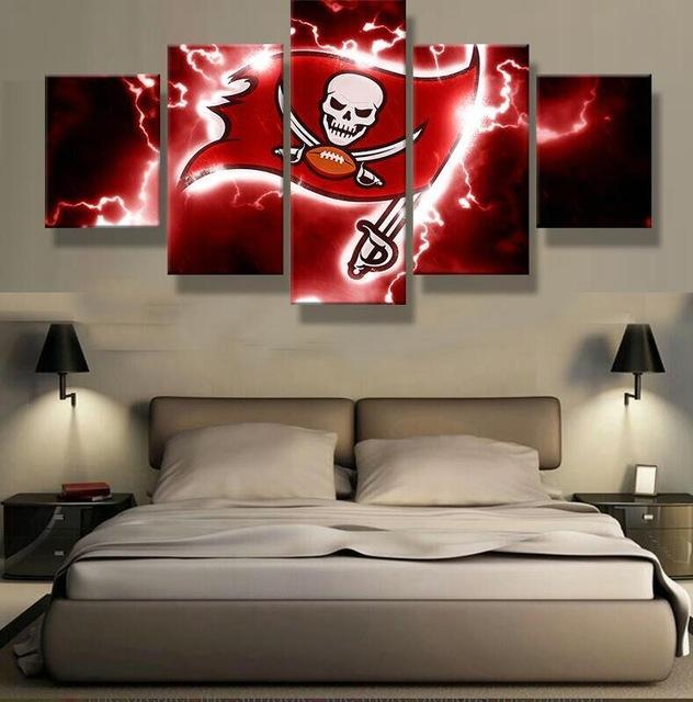 Tempa Bay Buccaneers Sports Team – Sport Canvas Wall Art